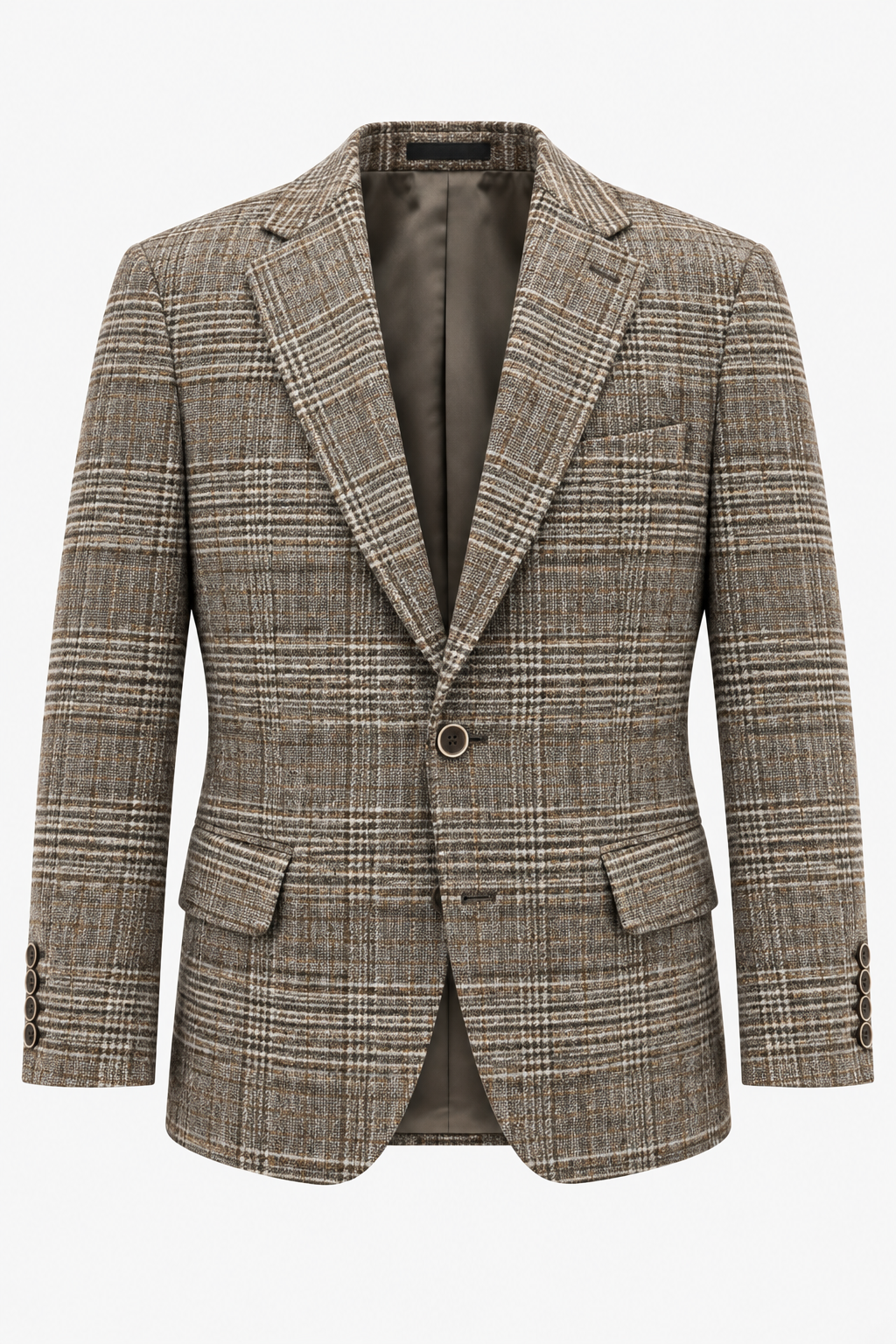 LINO E SAKKO BLAZER, DARK BEIGE