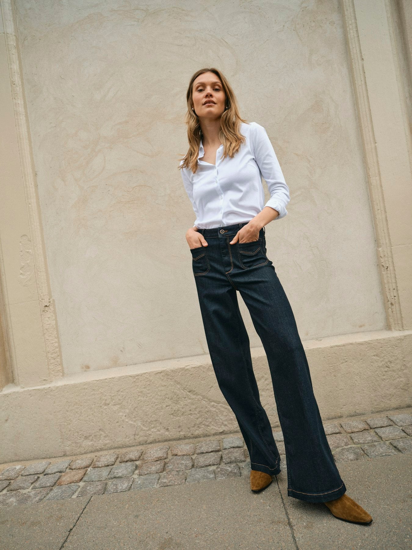 MMTina Jersey Shirt, White