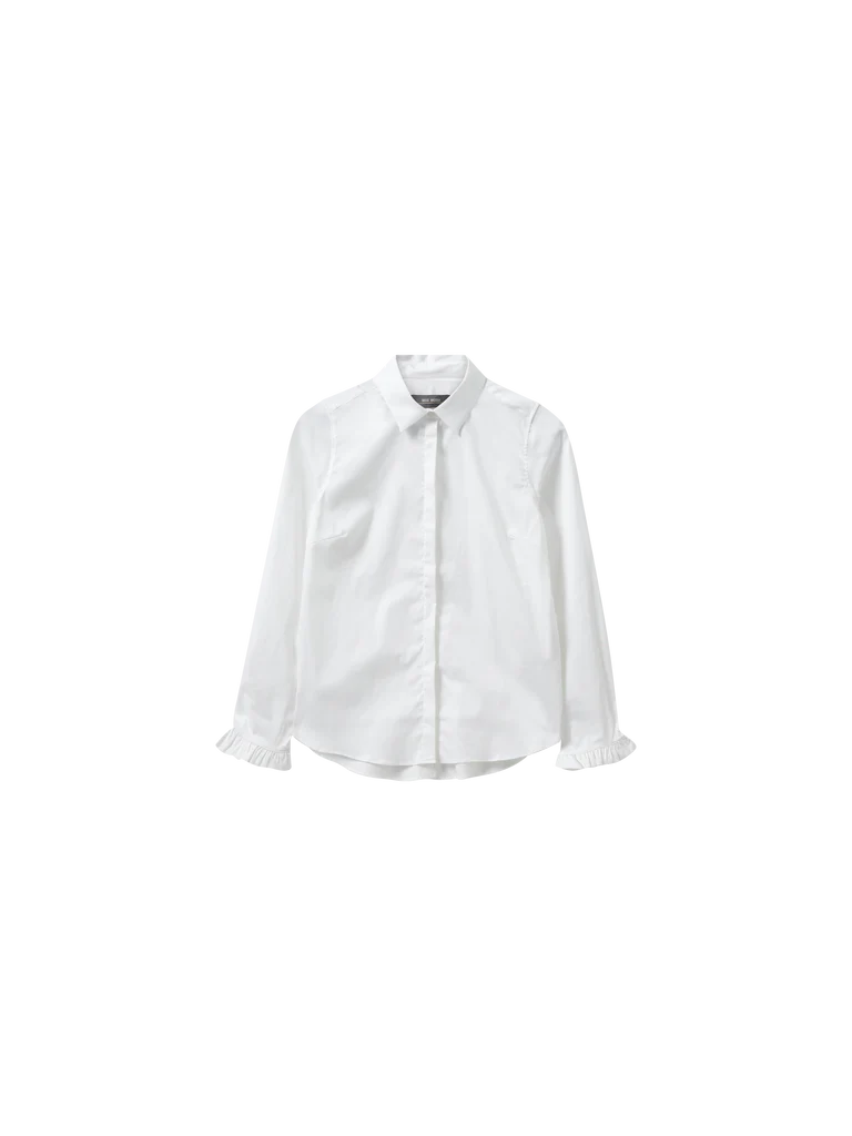 MATTIE SHIRT, WHITE