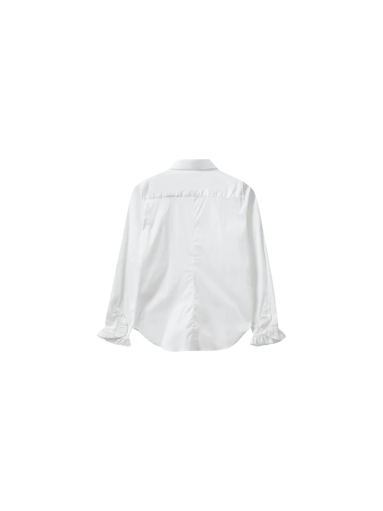 MATTIE SHIRT, WHITE
