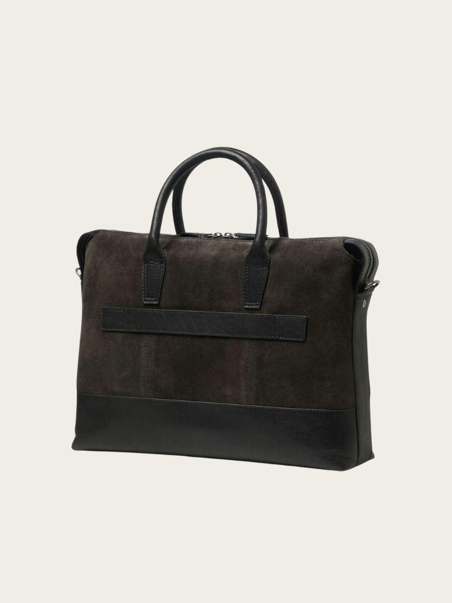 117840 TAYLOR COMPUTER BAG Tas DK.BROWN
