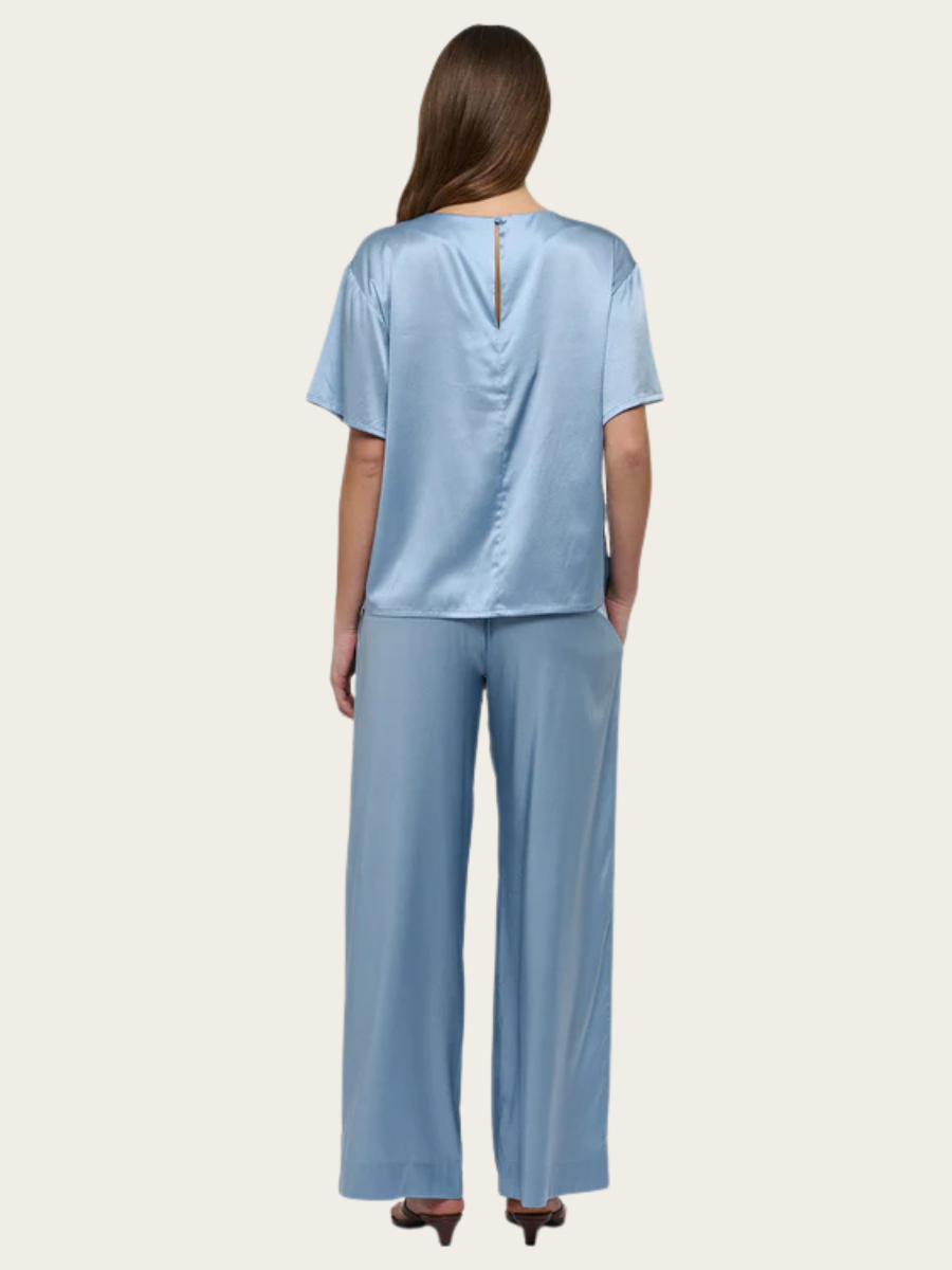 SOLANA OVERSIZE WOVEN T-SHIRT, SKYWAY