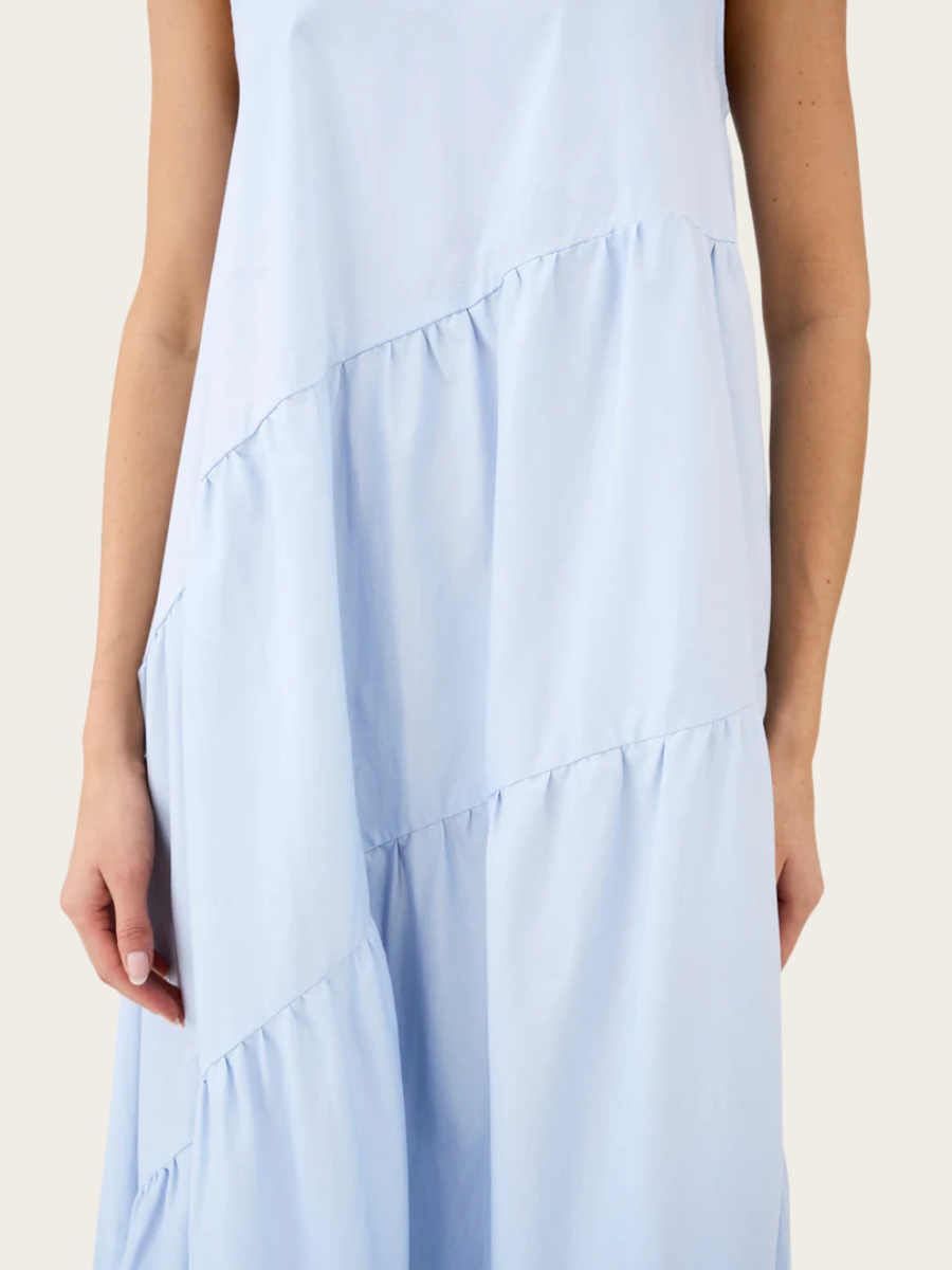 DAHLIA LONG DRESS, KENTUCKY BLUE