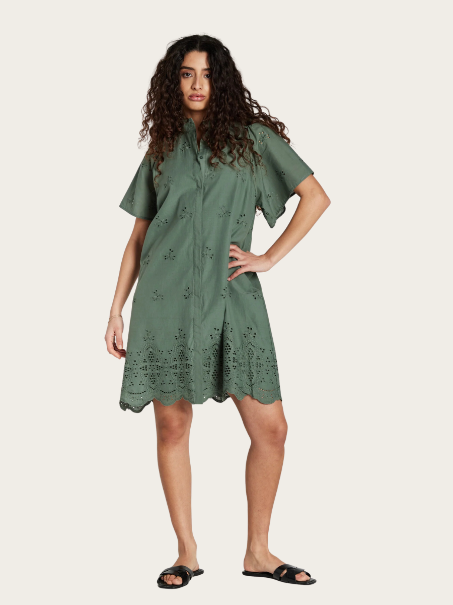 MYNTE PHILLY DRESS, SWEET GREEN