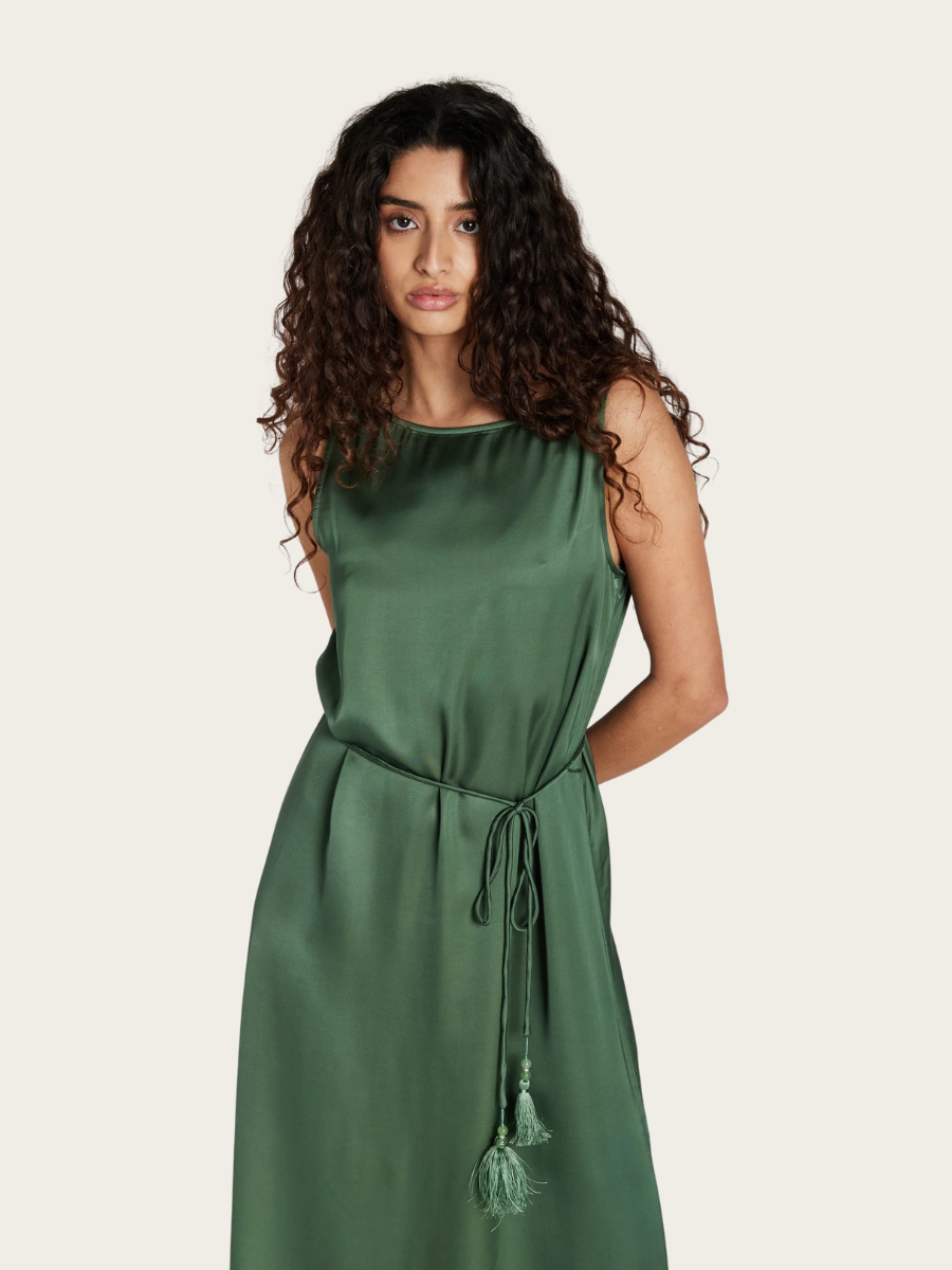 KORTHALSIA KAROLA DRESS, SWEET GREEN