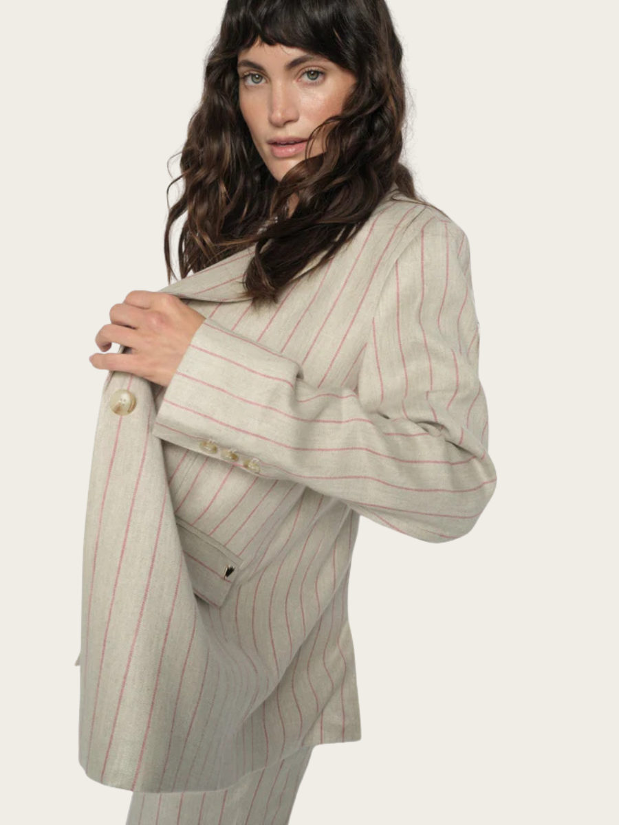 NANCY MIRIAM BLAZER, COWHIDE