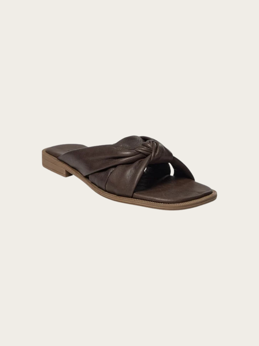 DAGMAR SANDAL, DARK BROWN