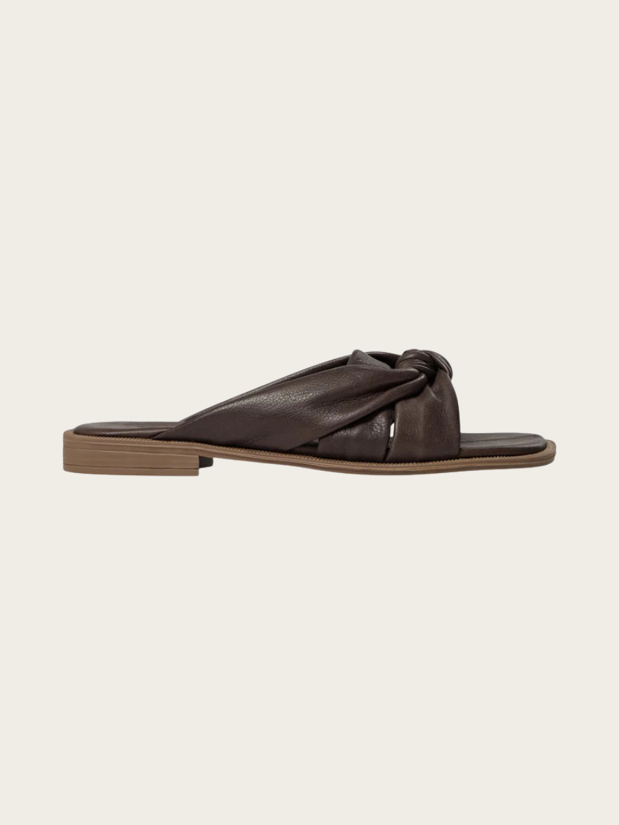 DAGMAR SANDAL, DARK BROWN