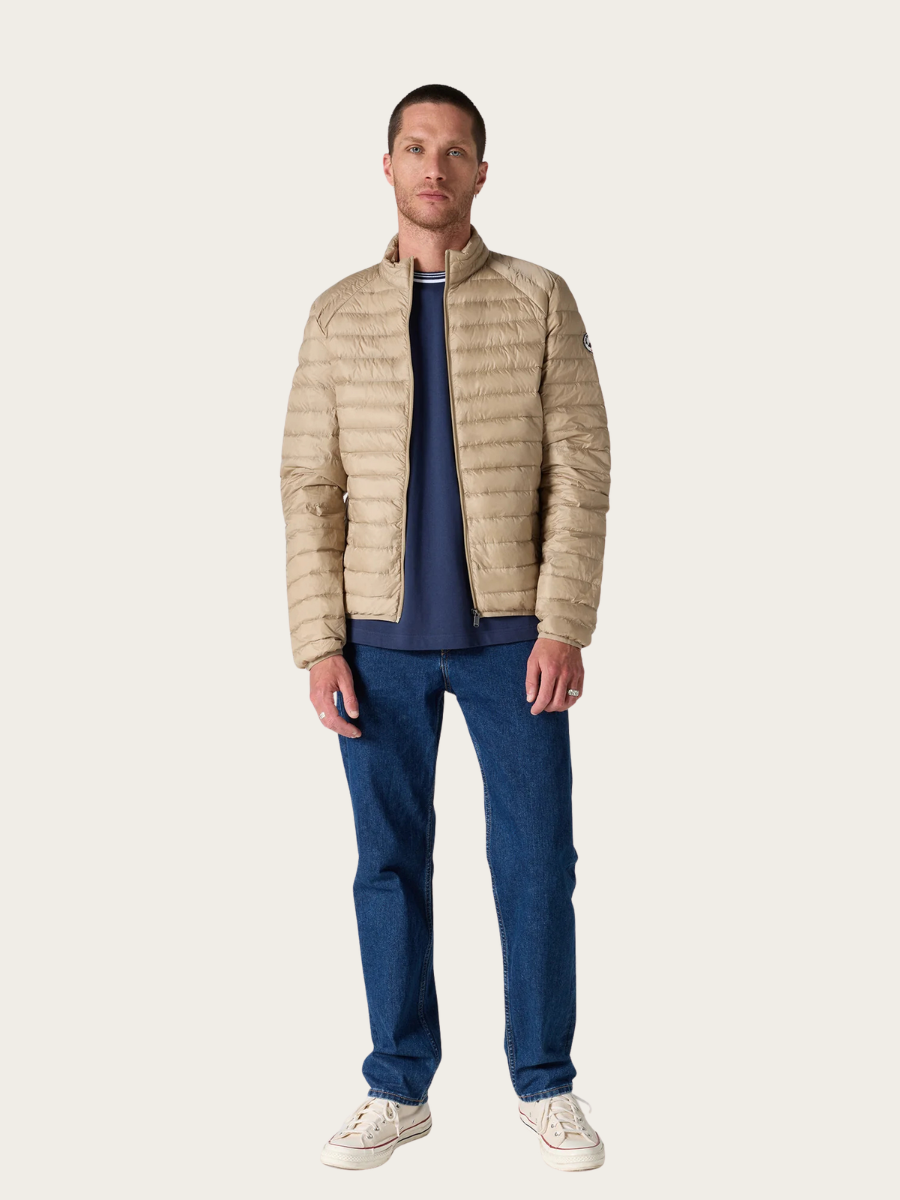 LIGHTWEIGHT DOWN JACKET, BEIGE
