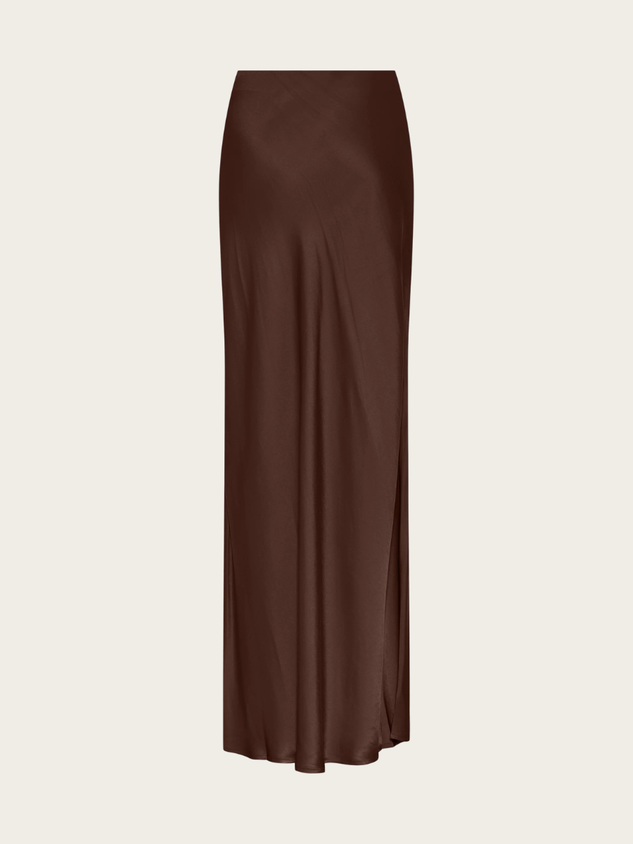 KORTHALSIA JOANELLE SKIRT, CHESTNUT