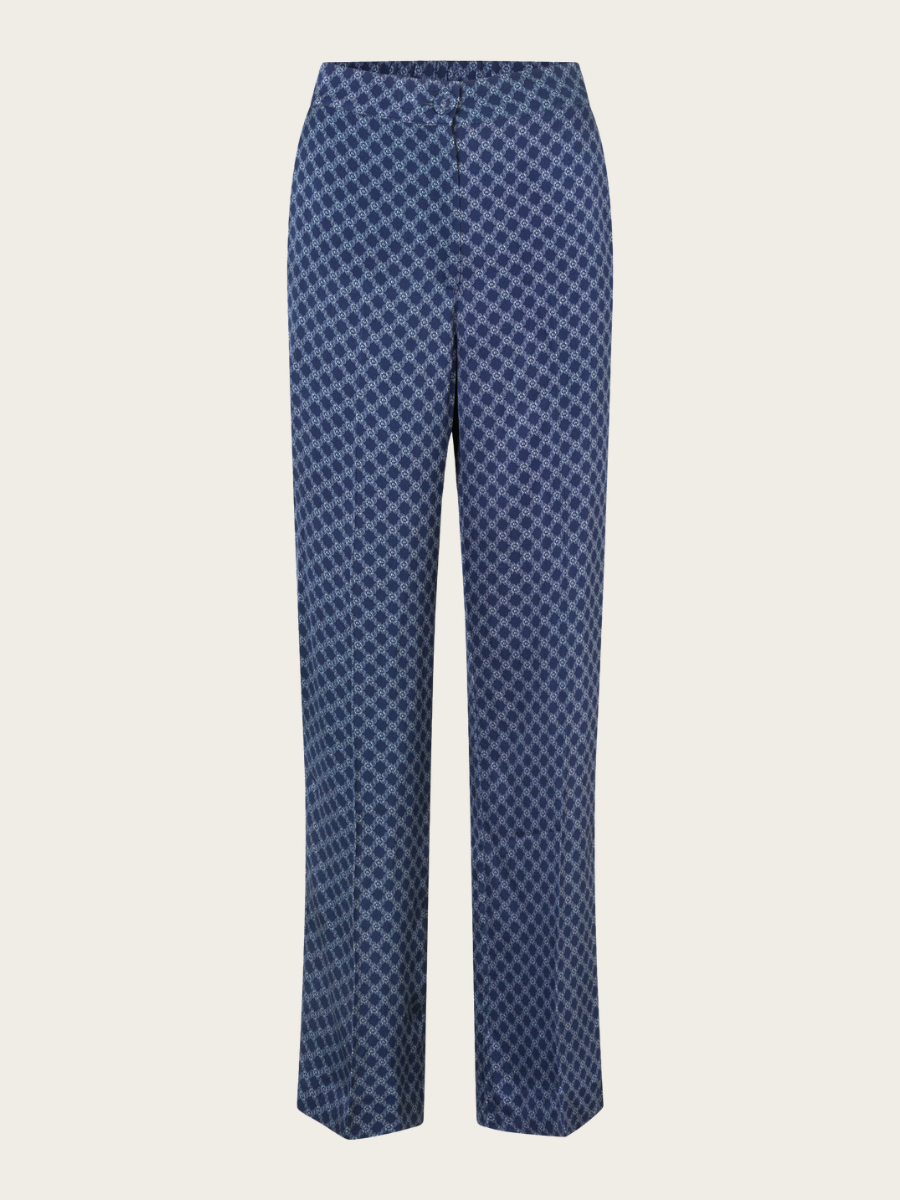 EVELIN STRAIGHT FIT PANTS, KUDIBAL MIDNIGHT