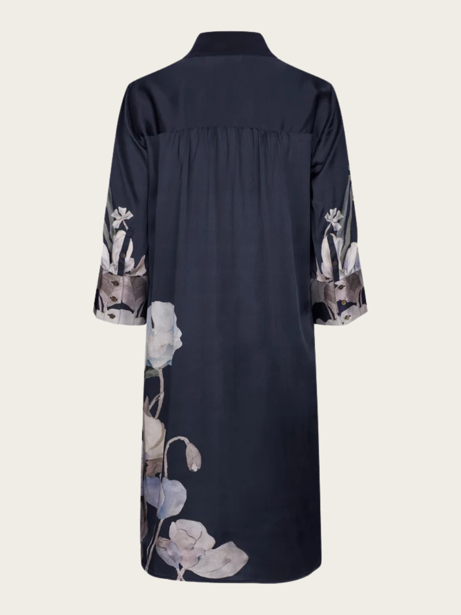 KAMILLES SHIRT DRESS, REVERIE MIDNIGHT