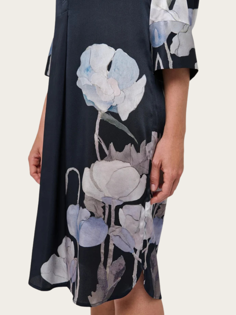 KAMILLES SHIRT DRESS, REVERIE MIDNIGHT
