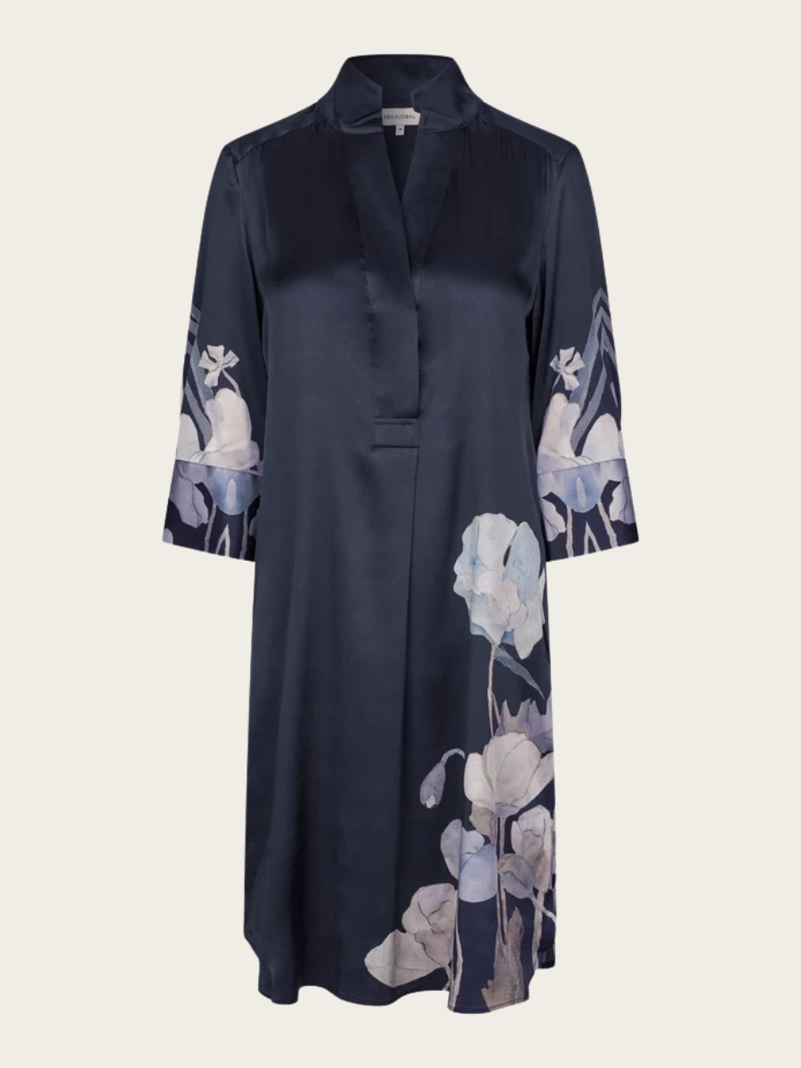 KAMILLES SHIRT DRESS, REVERIE MIDNIGHT
