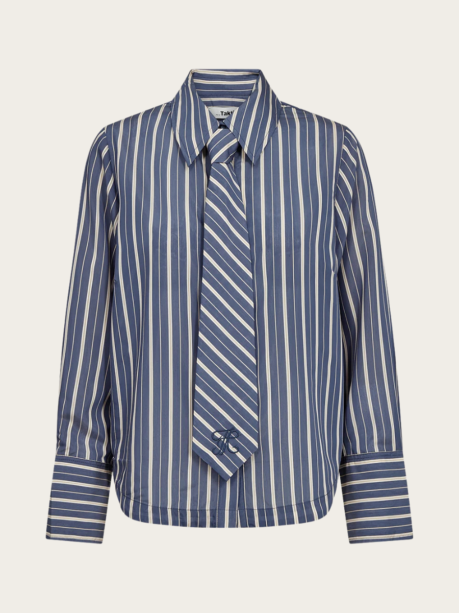 GWEN MENS TIE SHIRT, STRIPE