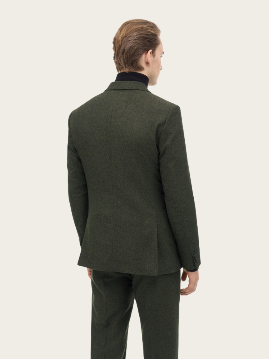 JUSTIN WOOL BLAZER, CANO
