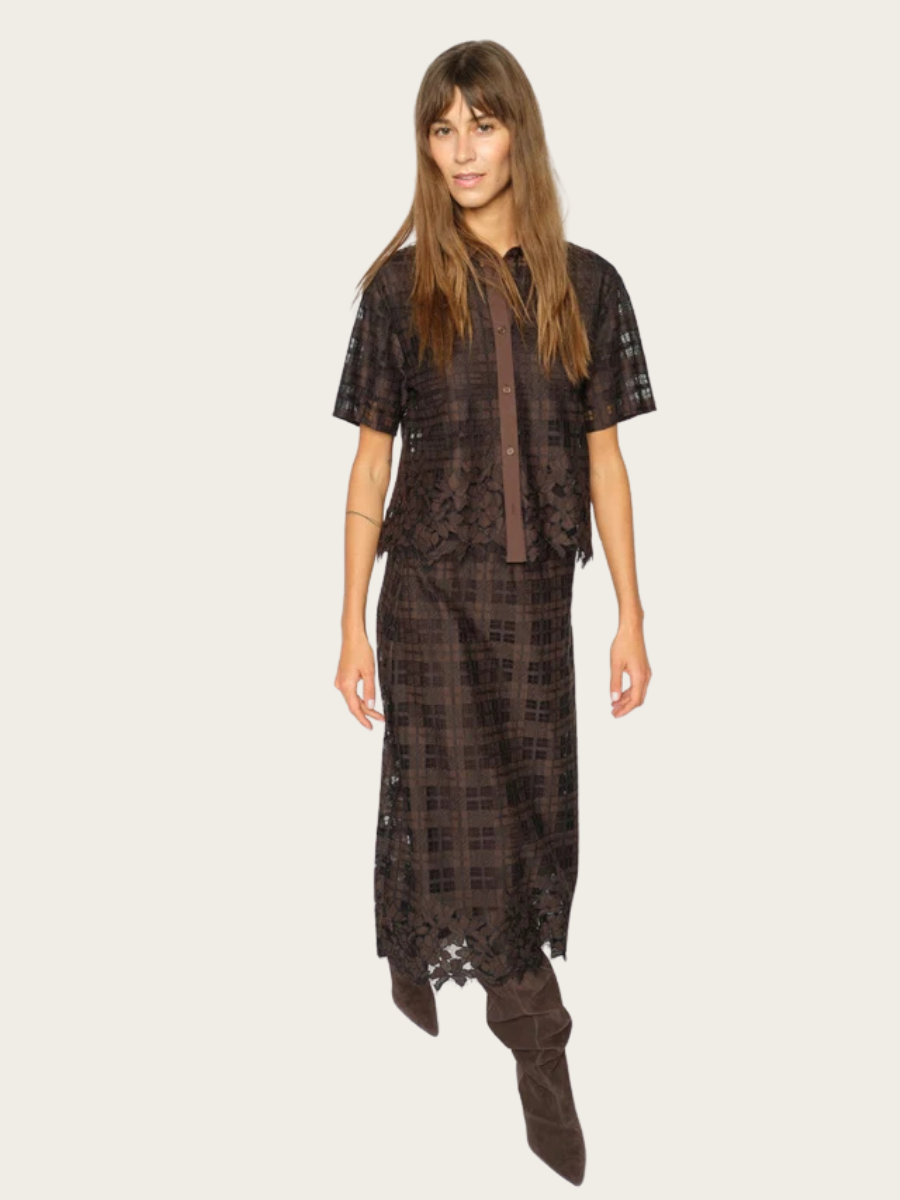 BIA CHECKO LACE SKIRT, DELICIOSO