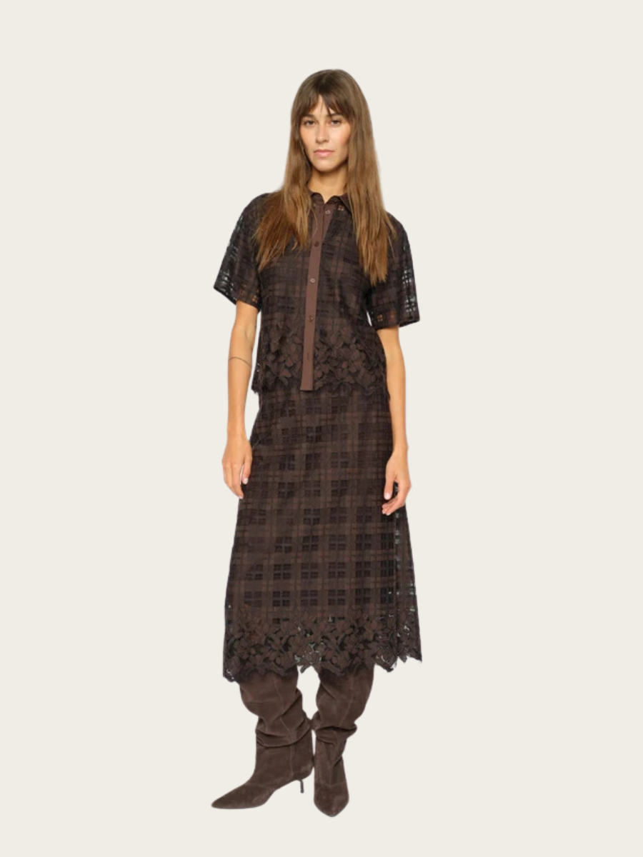 BIA CHECKO LACE SKIRT, DELICIOSO