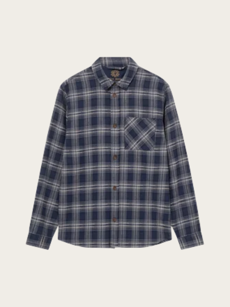 DAVID BRUSE OVERSHIRT, SALUTE NAVY
