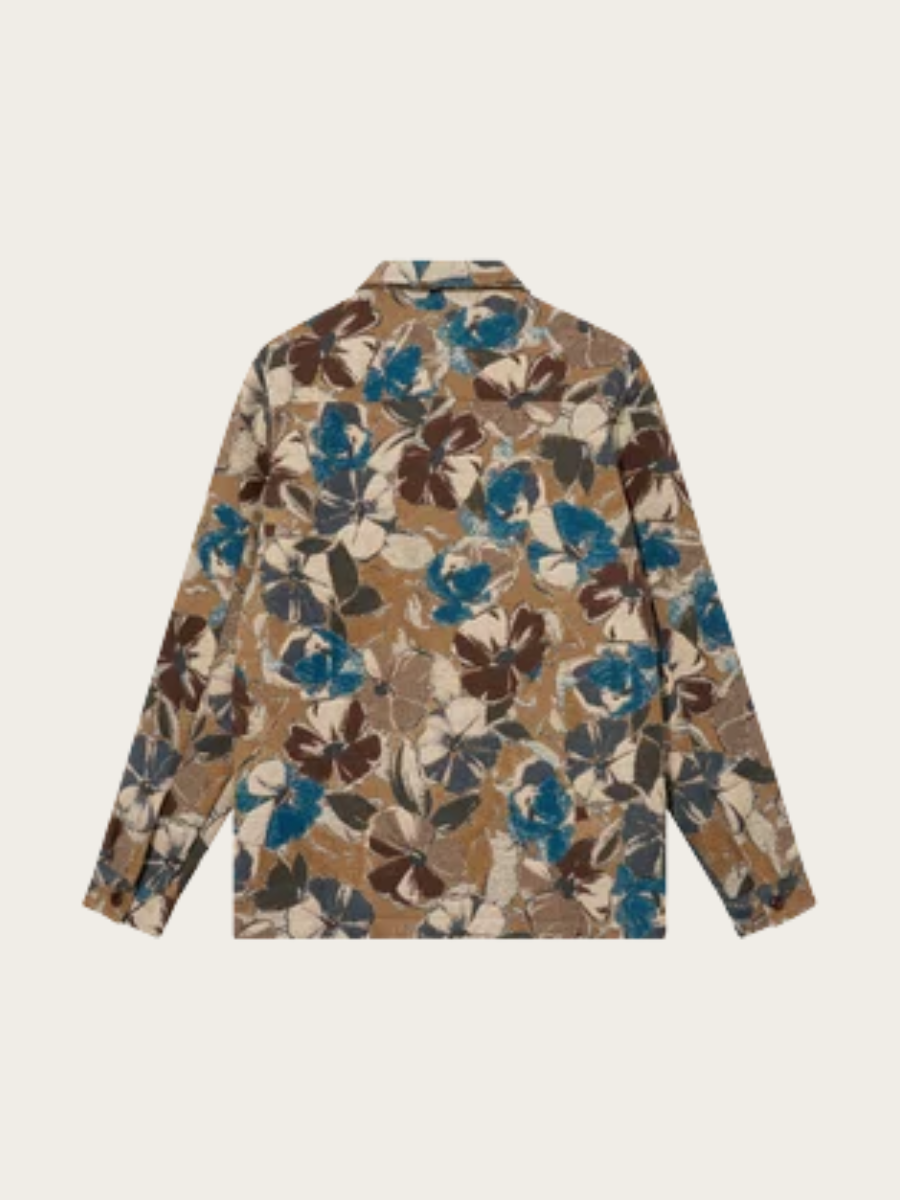 DAVID PAINT OVERSHIRT, INDIGO BLUE