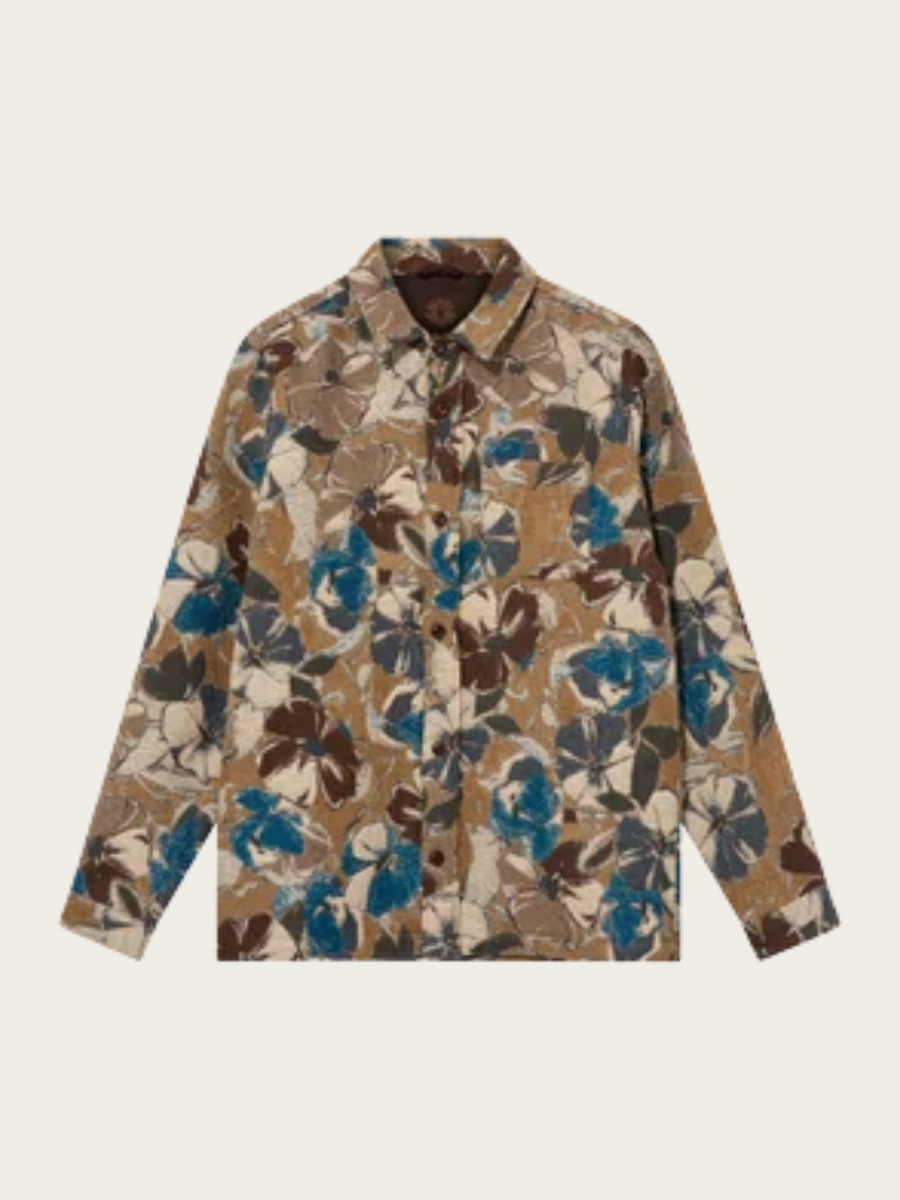 DAVID PAINT OVERSHIRT, INDIGO BLUE