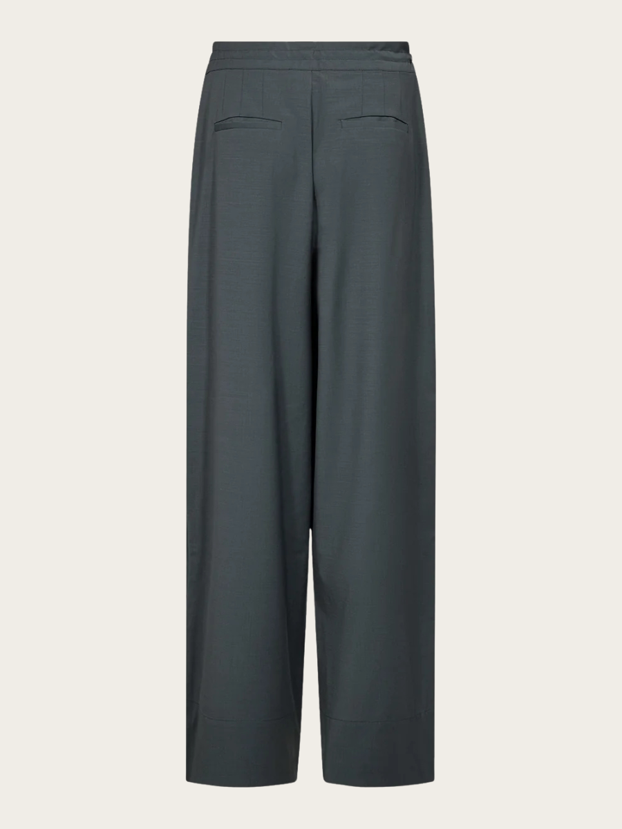 SINCLAIR LOOSE PANT, STEEL GREEN