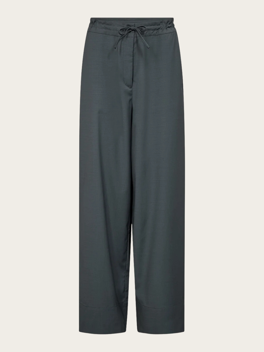 SINCLAIR LOOSE PANT, STEEL GREEN
