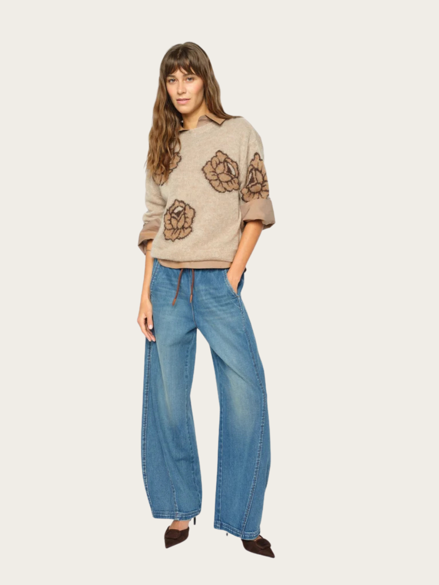 DREA POPLI KNIT, DOESKIN