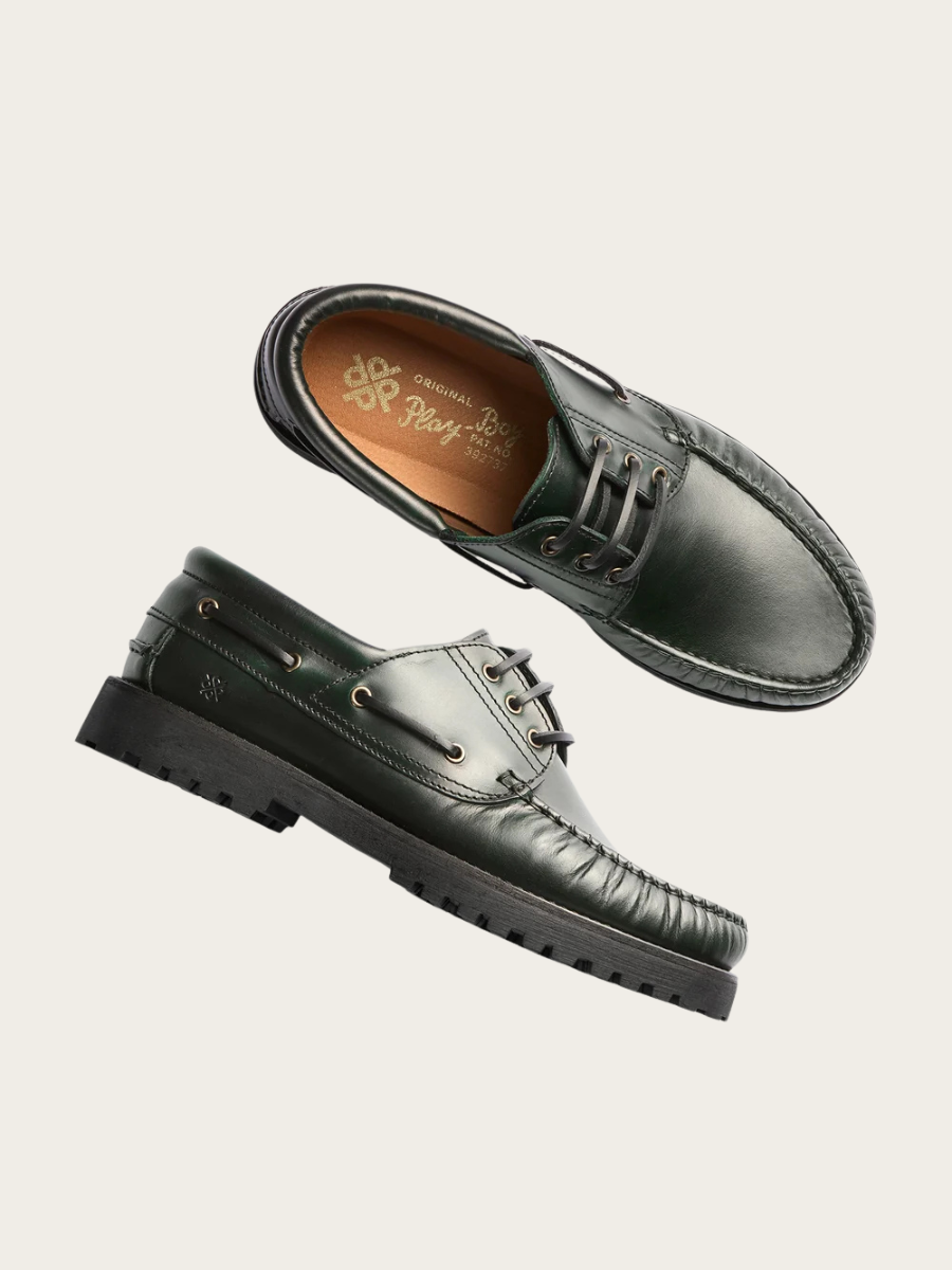 CLAUDE SHOES, RACING GREEN/BLACK