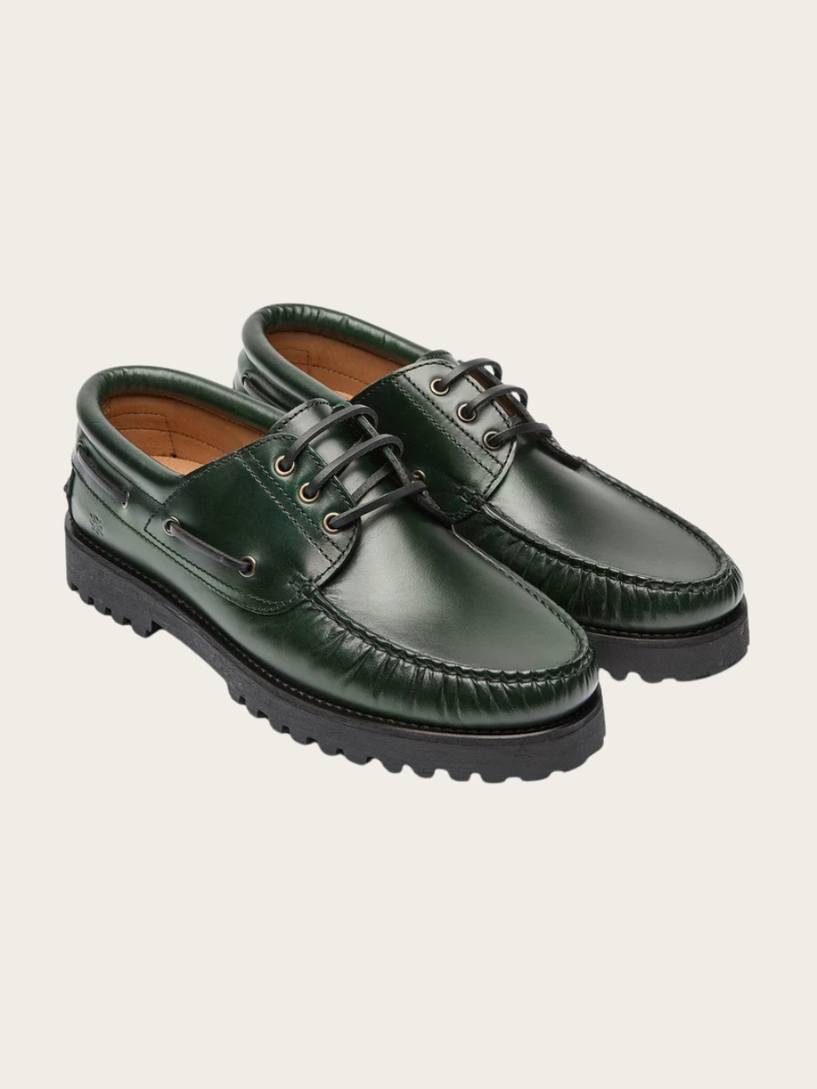 CLAUDE SHOES, RACING GREEN/BLACK