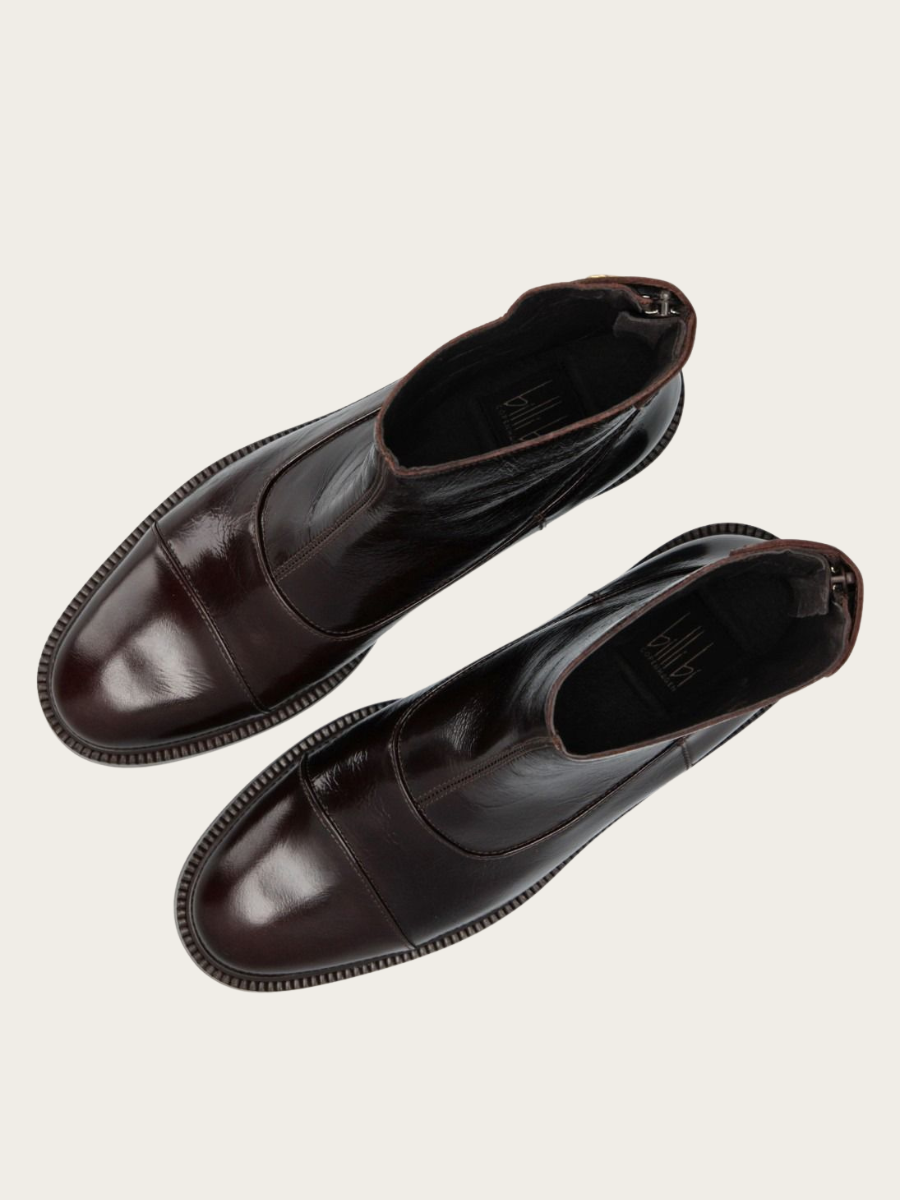 MOGANO NAPLACK BOOT, BURGUNDY