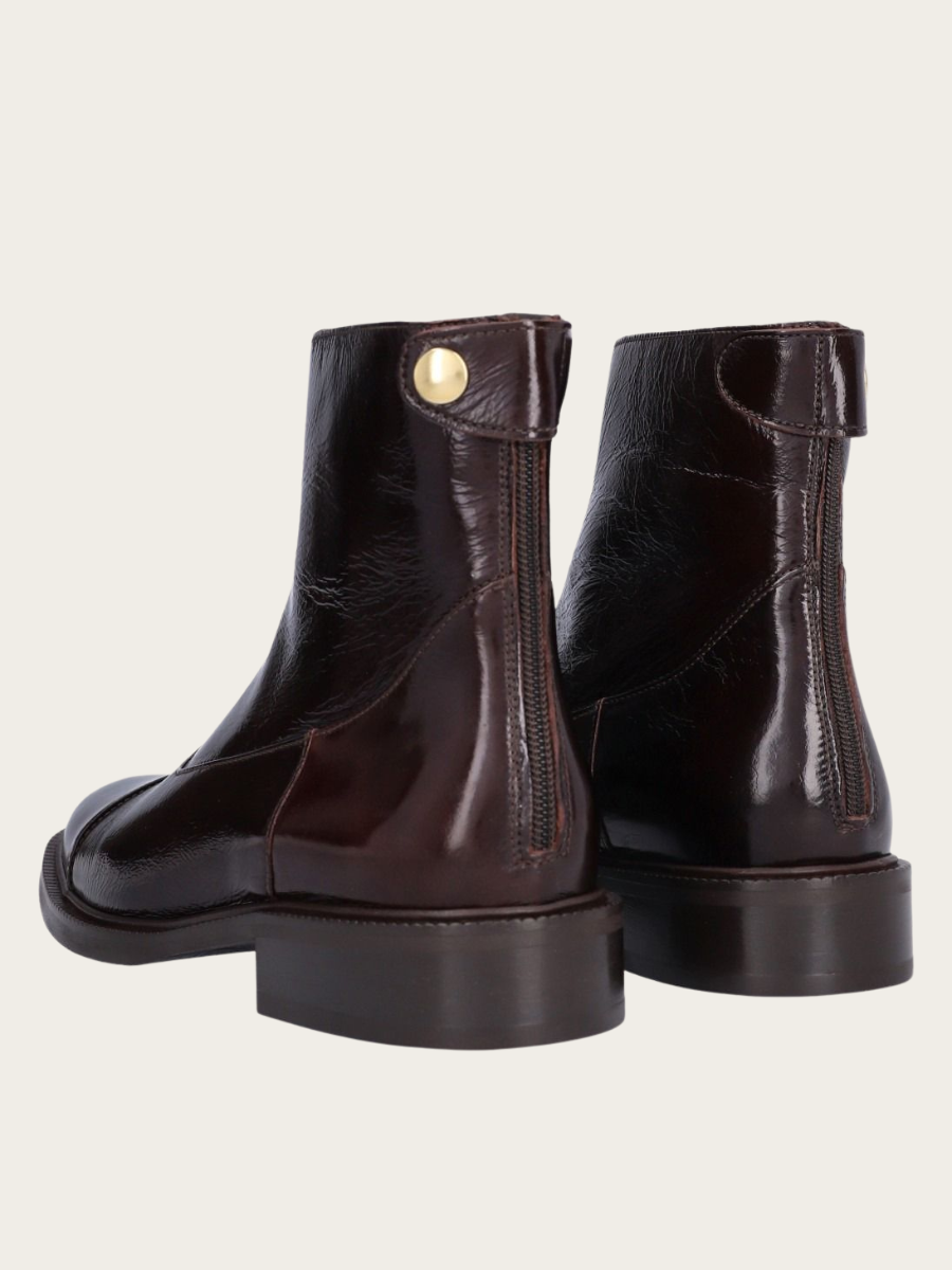 MOGANO NAPLACK BOOT, BURGUNDY