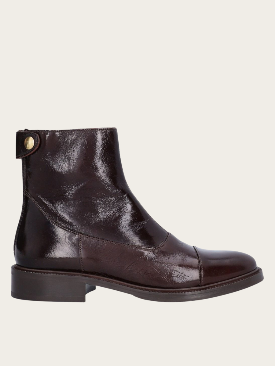 MOGANO NAPLACK BOOT, BURGUNDY