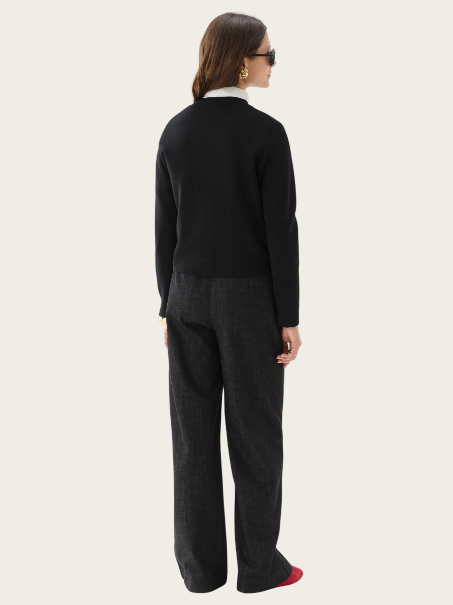 ARIA CARDIGAN, BLACK