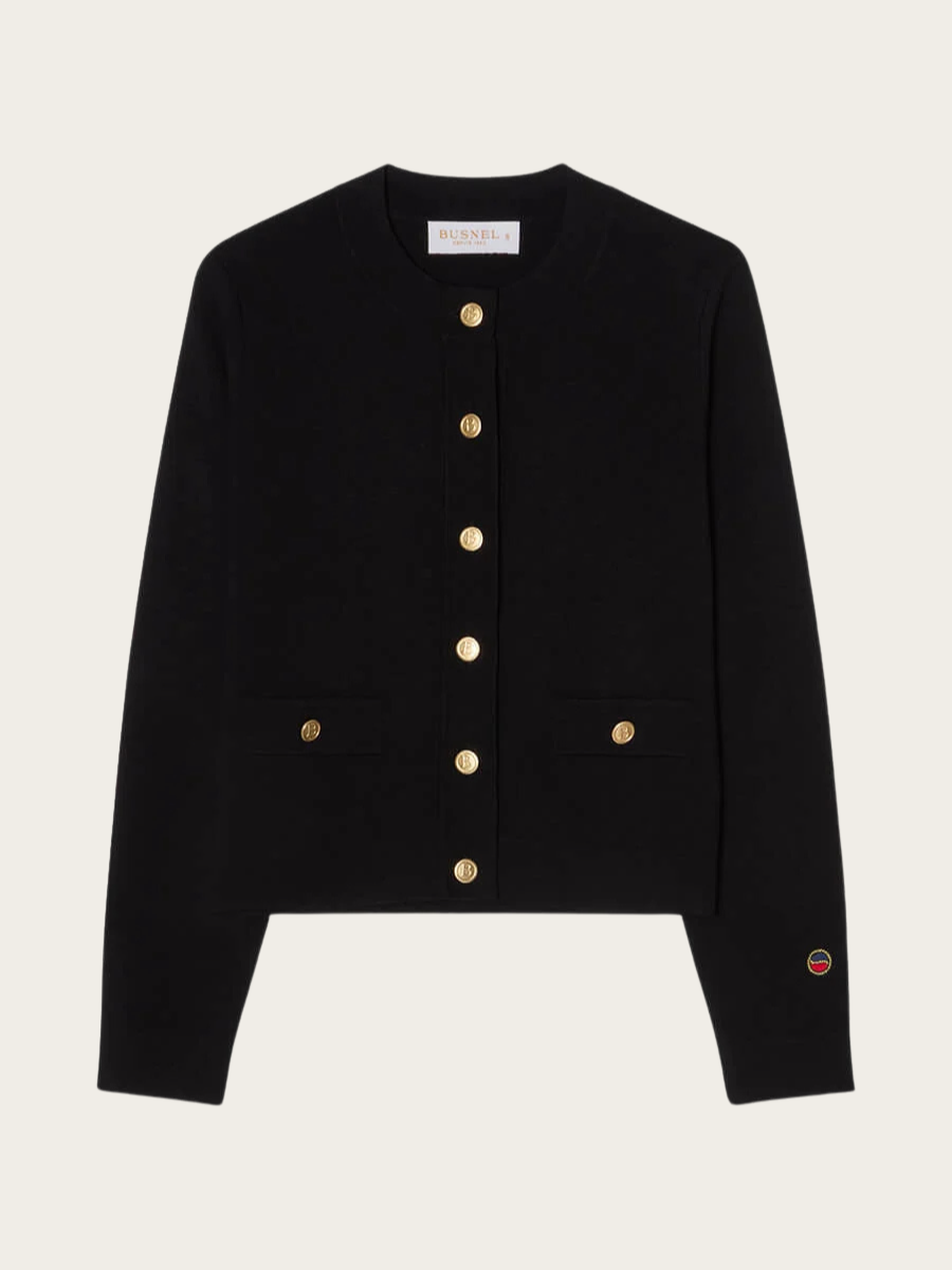 ARIA CARDIGAN, BLACK