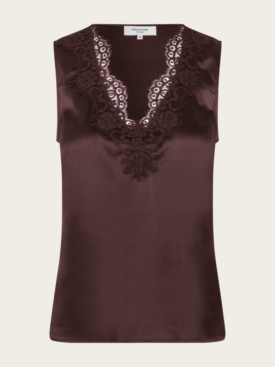 JADE SILK LACE TOP, MOLE