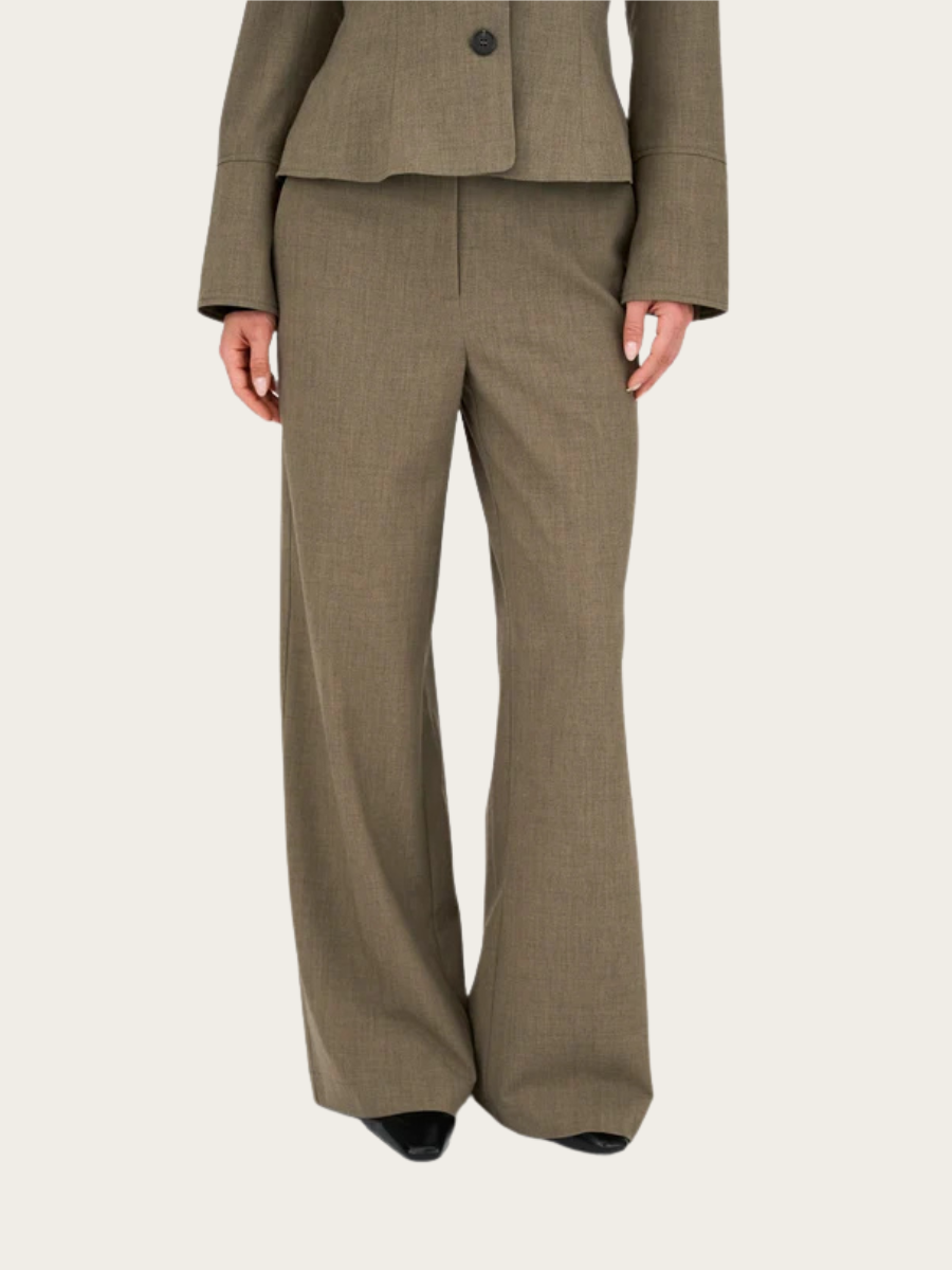 ELINA ASTA FRENCH PANT, SHADOW GREEN