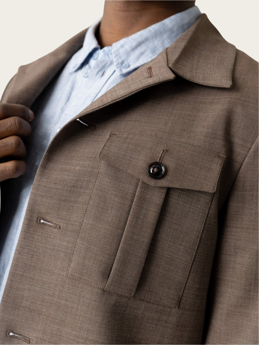 JACOB DYNAMIC LUXE OVERSHIRT, FALCON