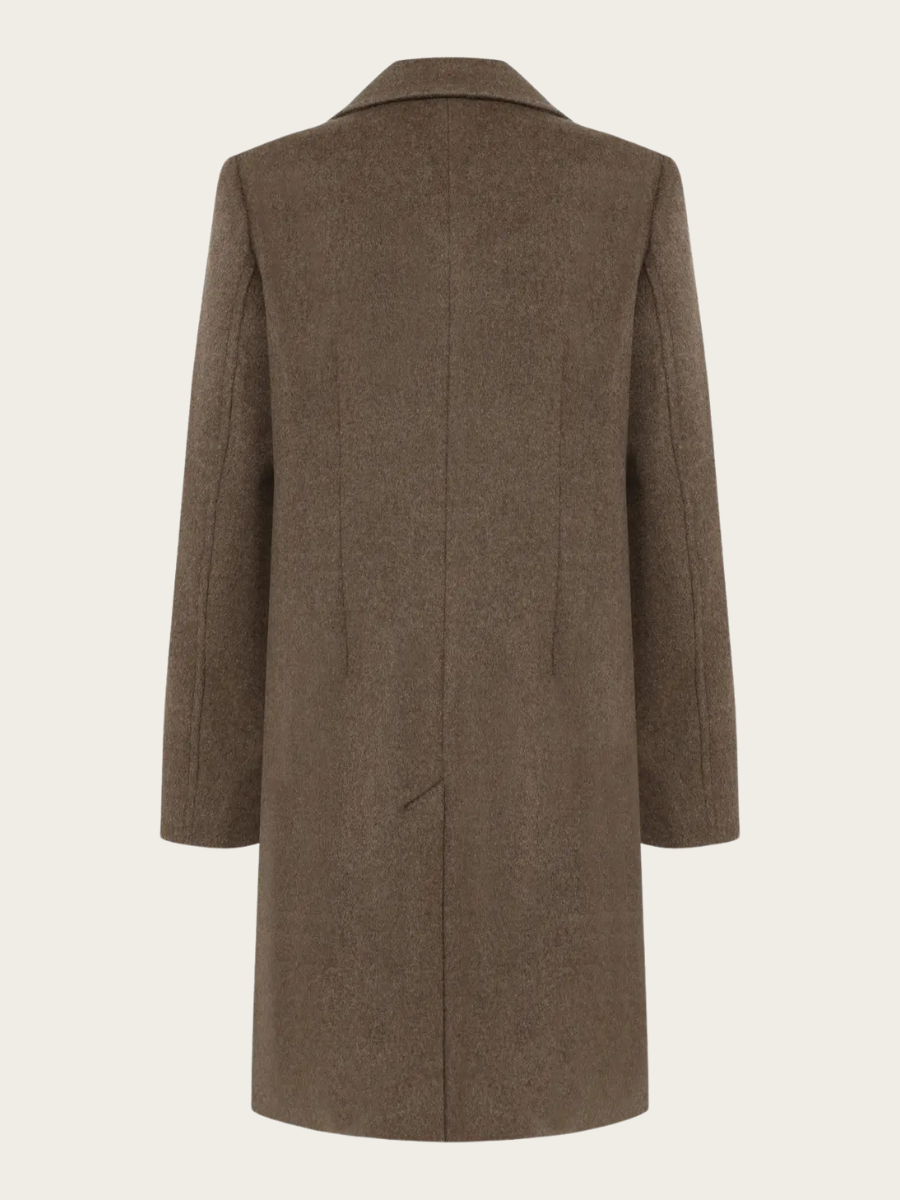 HELENA COAT, MOLE BROWN