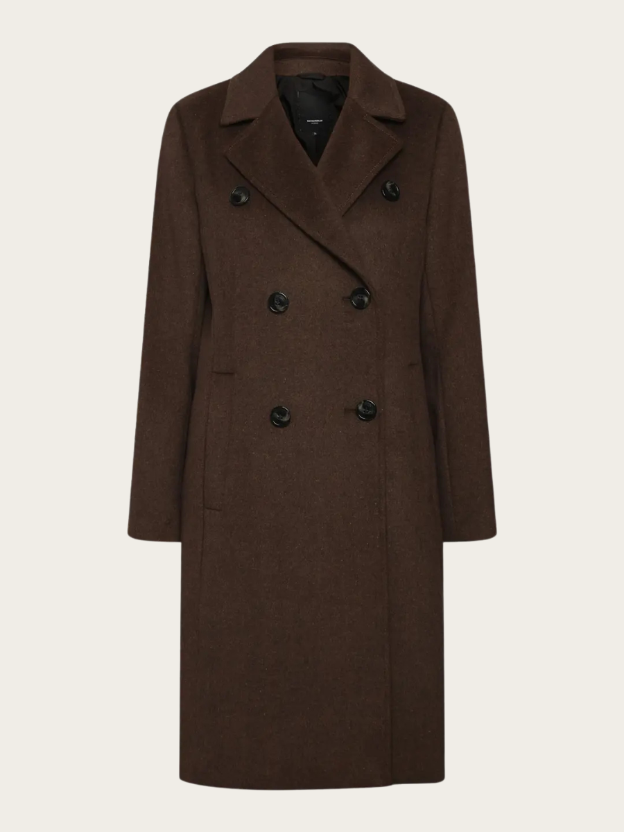 HELENA COAT, PINECONE BROWN
