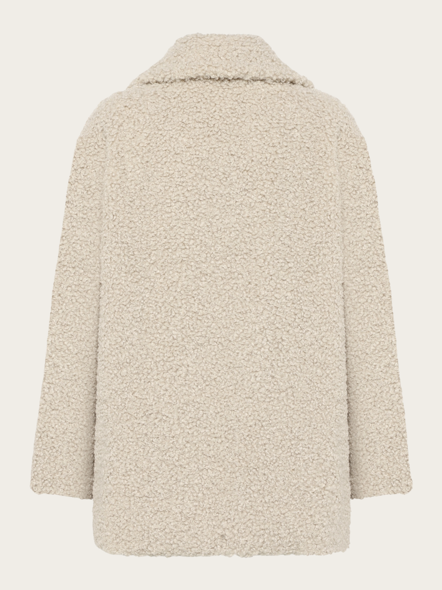 VERA COAT, IVORY BEIGE
