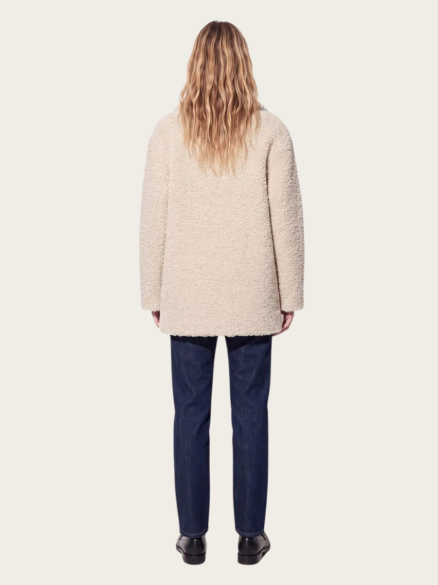 VERA COAT, IVORY BEIGE