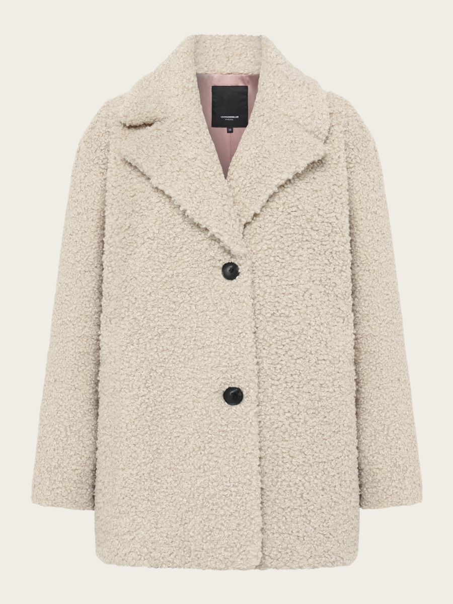 VERA COAT, IVORY BEIGE