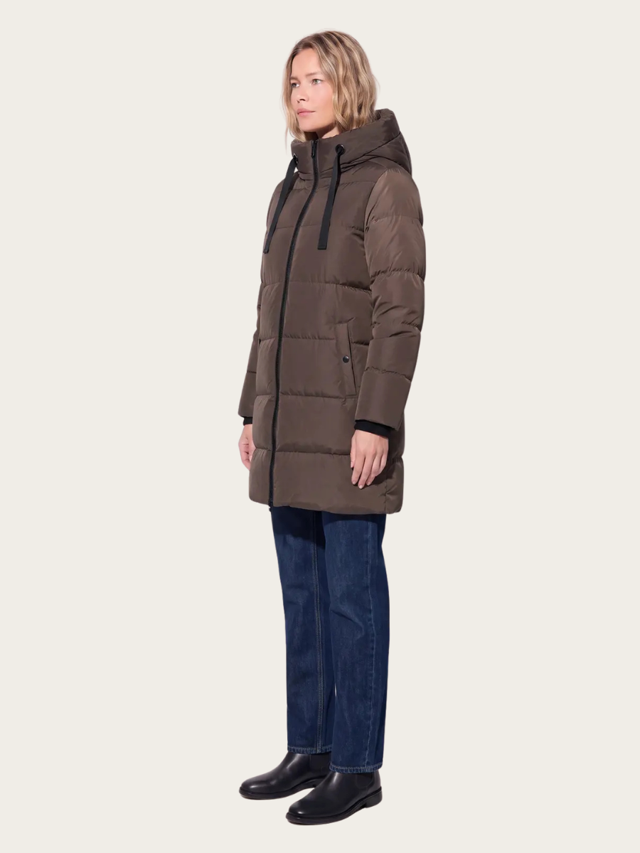 SAMANTHA JACKET, COFFEE BROWN