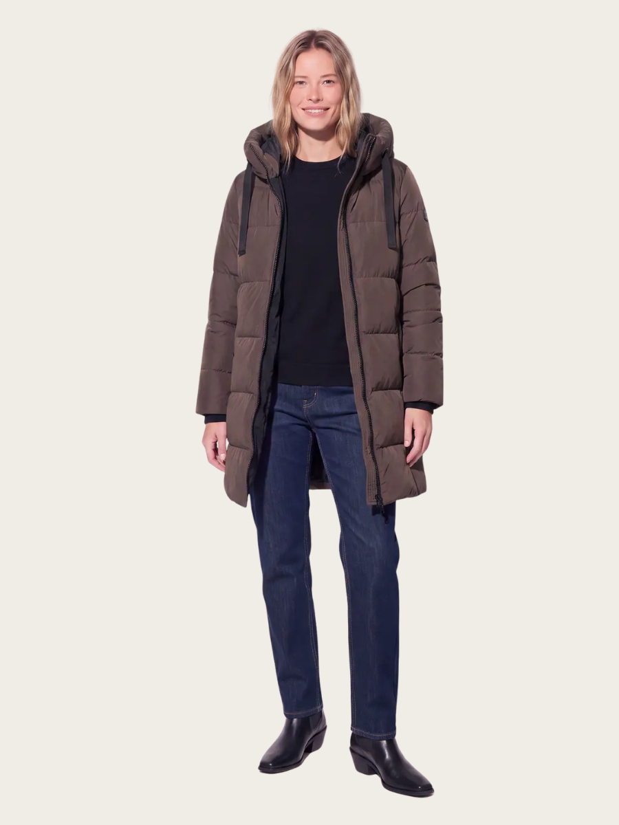 SAMANTHA JACKET, COFFEE BROWN