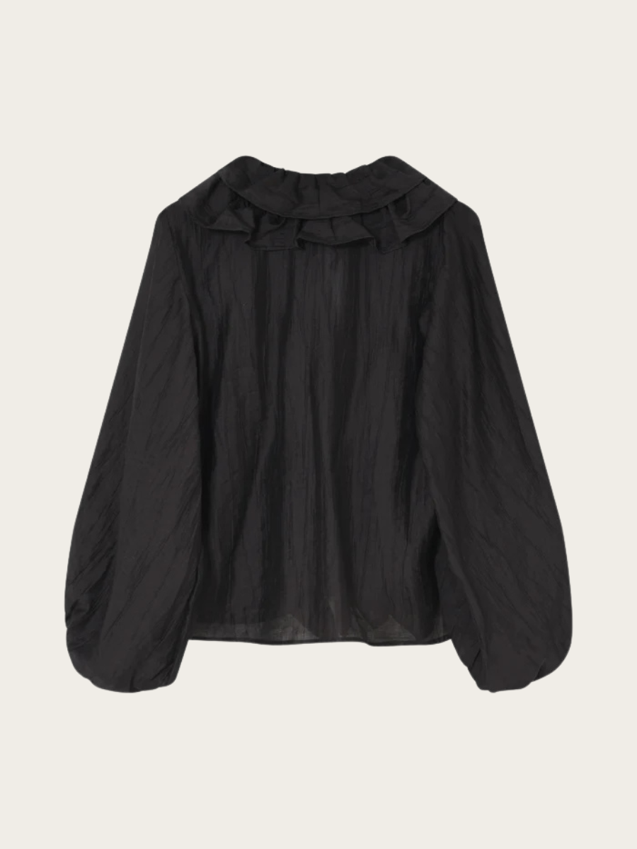 FREY TENCILLY BLOUSE, GANACHE