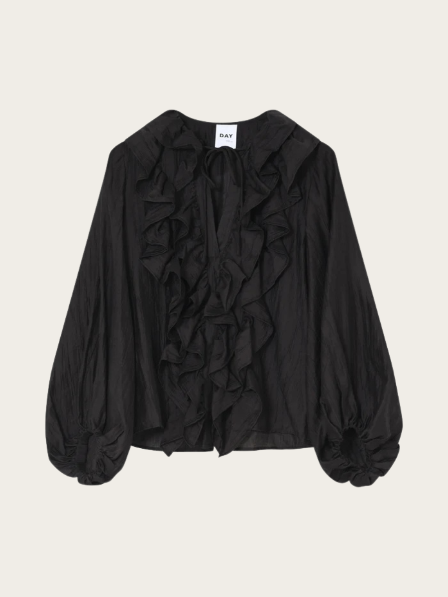 FREY TENCILLY BLOUSE, GANACHE