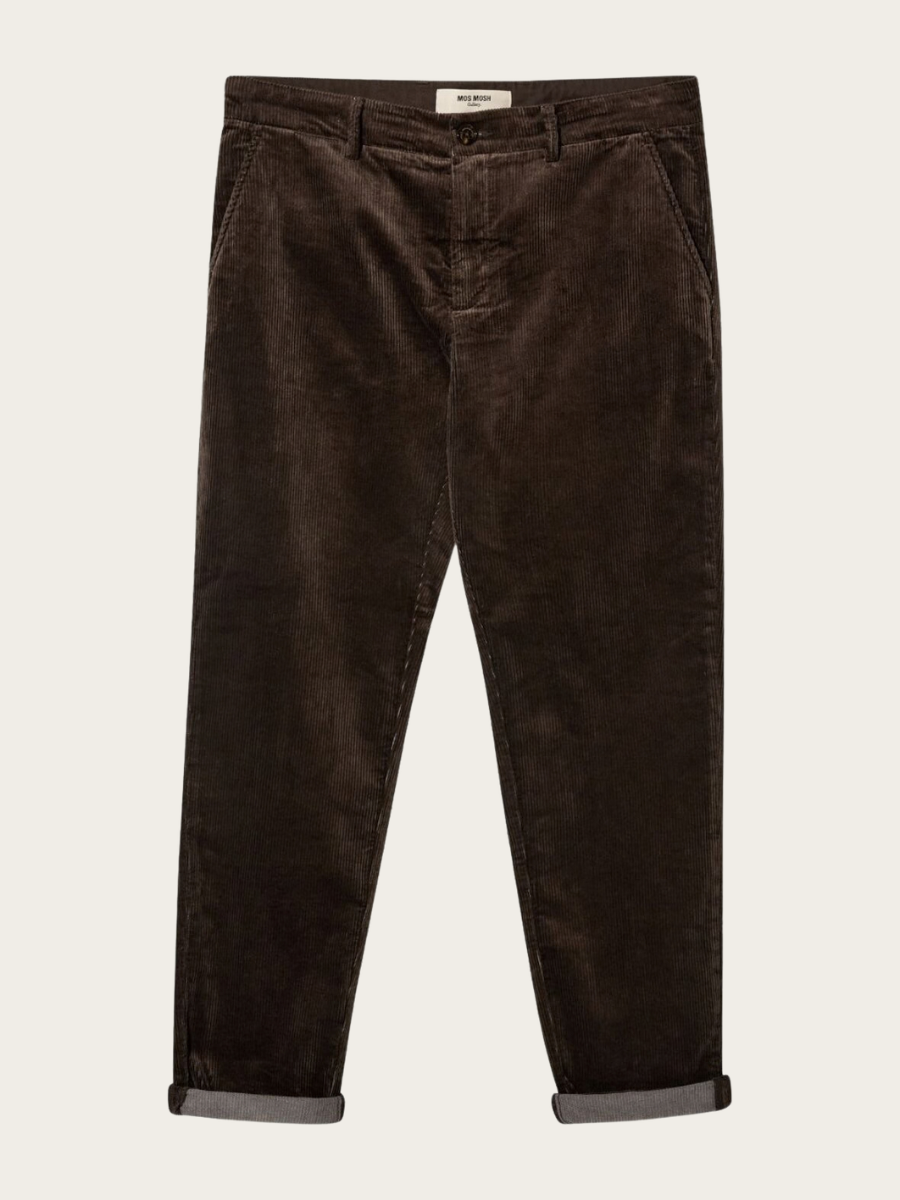 HUNT CORDUROY PANT, BLACK COFFEE