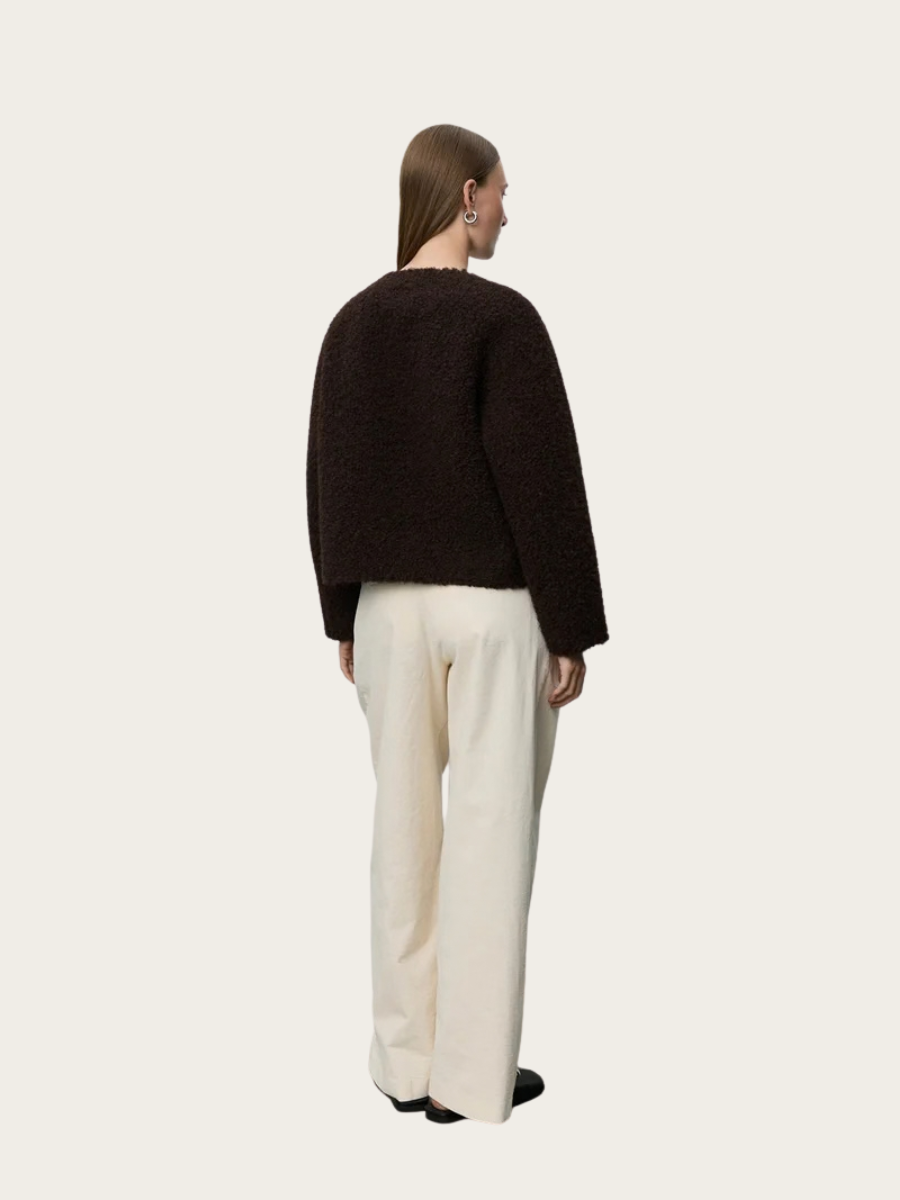 JUNO JACKET, INTENSE BROWN