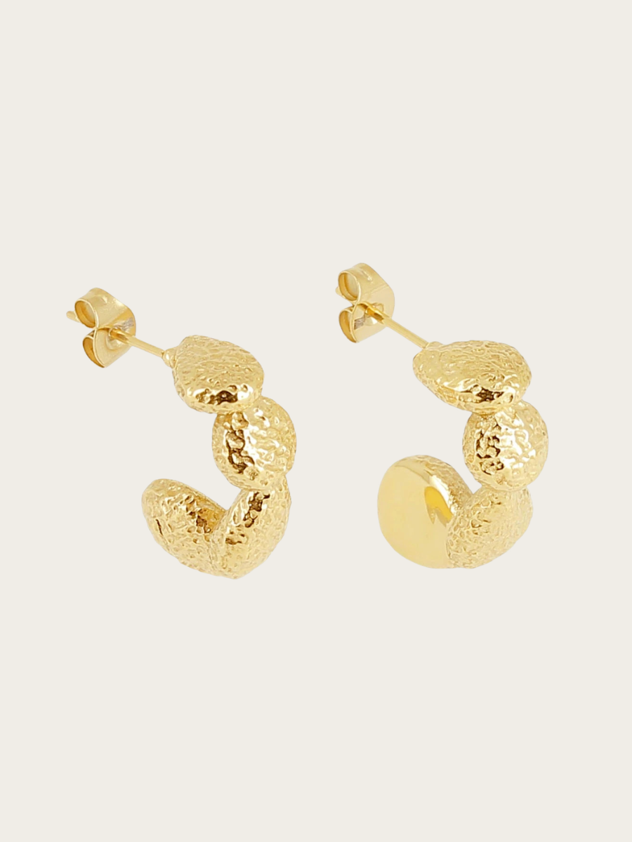 EARRINGS, GOLDPLATED